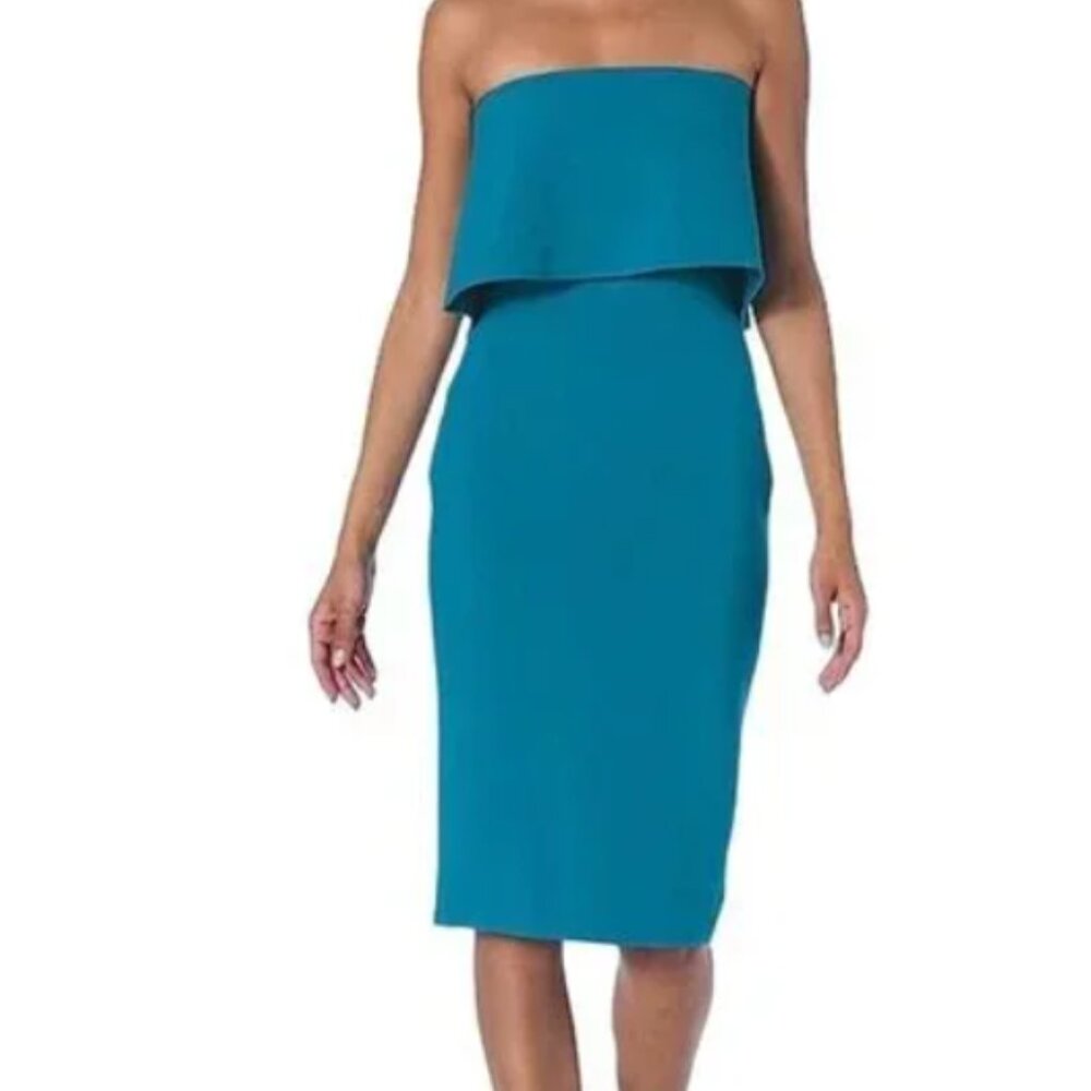 COPY - Likely Drigs Strapless Dress  Harbor Blue size 8